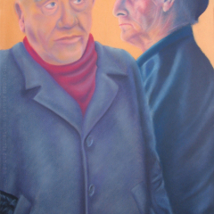 Glasnost - Pastel Drawing by Marilyn Fenn