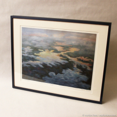 Aerial Landscape - framed giclee print by Marilyn Fenn