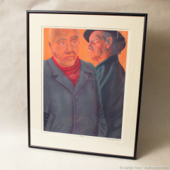 Glasnost? - framed giclee print by Marilyn Fenn