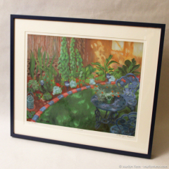 My Garden - framed giclee print by Marilyn Fenn