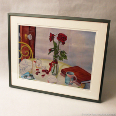 Remembrances - framed giclee print by Marilyn Fenn