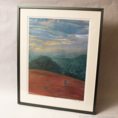 There Must Be an Angel - framed giclee print by Marilyn Fenn