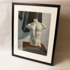 Torso - framed giclee print by Marilyn Fenn