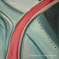 Arterial - Acrylic painting by Marilyn Fenn