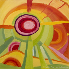 Energy Renewal - Oil painting by Marilyn Fenn