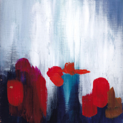 Composition Number 7- Acrylic painting by Marilyn Fenn