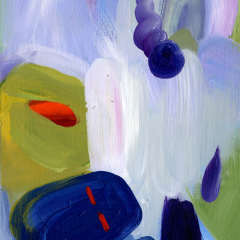 Composition Number 8 - Acrylic painting by Marilyn Fenn