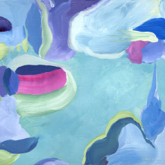 Composition Number 9 - Acrylic painting by Marilyn Fenn