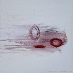 Go Speed Racer, Go - Mixed media painting by Marilyn Fenn