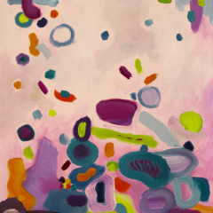 Paddidle - Oil painting by Marilyn Fenn