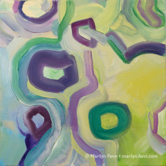 Quest for Magic - Oil painting by Marilyn Fenn