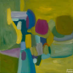 Stop! in the Name of Love - Oil painting by Marilyn Fenn