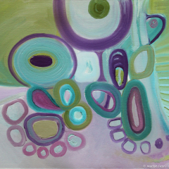 Uplift - Oil painting by Marilyn Fenn