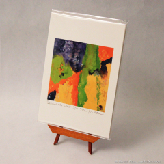 Behind the Wall - giclee mini print by Marilyn Fenn