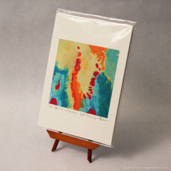 The Devil’s Wishbone - giclee mini print by Marilyn Fenn