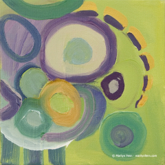 Beast of Burden - Small oil painting by Marilyn Fenn