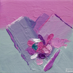 Easter Confection - Small oil painting by Marilyn Fenn