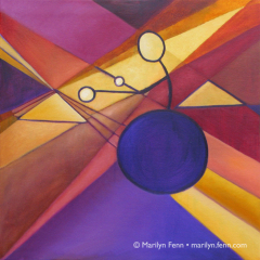 Surprise Surprise - Oil painting by Marilyn Fenn