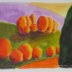 Day - Acrylic painting by Marilyn Fenn