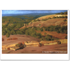 Enchanted Rock Card   - Fine art cards by Marilyn Fenn