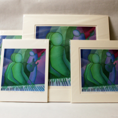 "Chris & Brad at Donn’s" - giclée prints by Marilyn Fenn