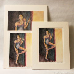 Dancer in the Wings - giclee prints by Marilyn Fenn