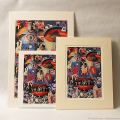 Fractal Masks - giclée prints by Marilyn Fenn