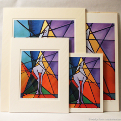 Marilyn’s Deer #2 - giclée prints by Marilyn Fenn