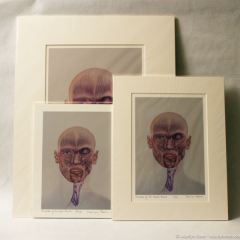 Muscles of the Head - giclee prints by Marilyn Fenn