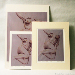 Nude at Vanishing Point - giclée prints by Marilyn Fenn
