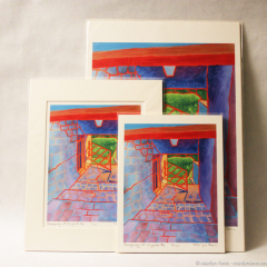 Passageway at Giogalto #2 - giclee prints by Marilyn Fenn