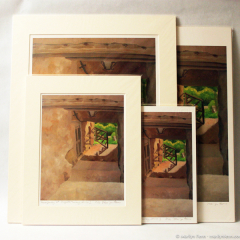 Passageway at Giogalto v1 - giclee prints by Marilyn Fenn