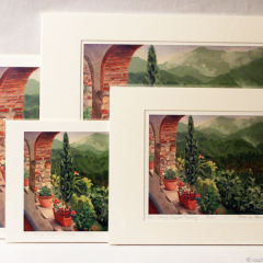 Rain Coming, Giogalto - giclée prints by Marilyn Fenn