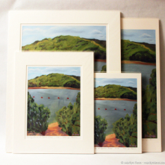 Scrubby Shrubs at Apache Shores - giclée prints by Marilyn Fenn