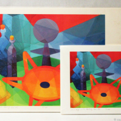 Still Life with Fertility Doll III - giclée prints by Marilyn Fenn