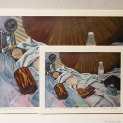 Still Life with Umbrella and Phone - giclée prints by Marilyn Fenn