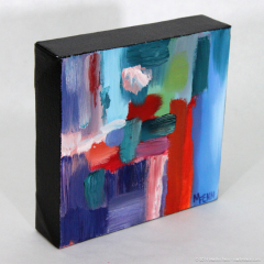 Color Mini 06 - Oil painting by Marilyn Fenn