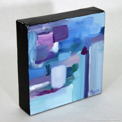 Color Mini 07 - Oil painting by Marilyn Fenn