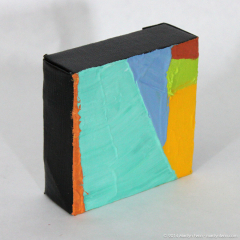 Color Mini 22 - Oil painting by Marilyn Fenn