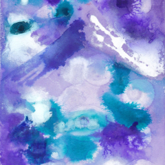 Fraccidental Painting 16 - Mixed media painting by Marilyn Fenn
